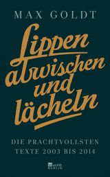 LIPPEN ABWISCHEN UND LCHELN