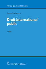 DROIT INTERNATIONAL PUBLIC
PRCIS DE DROIT STMPFLI