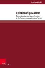 RELATIONSHIP MATTERS
INTERDISZIPLINRE VERORTUNGEN DER ANGEWANDTEN LINGUISTIK.