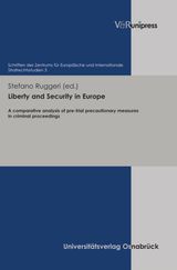 LIBERTY AND SECURITY IN EUROPE
SCHRIFTEN DES ZENTRUMS FR EUROPISCHE UND INTERNATIONALE STRAFRECHTSSTUDIEN.