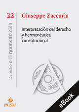 INTERPRETACIN DEL DERECHO Y HERMENUTICA CONSTITUCIONAL