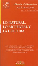 LO NATURAL, LO ARTIFICIAL Y LA CULTURA
ESTUDIOS INTERDISCIPLINARES