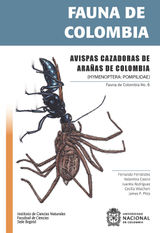 FAUNA DE COLOMBIA: AVISPAS CAZADORAS DE ARAAS DE COLOMBIA
FAUNA DE COLOMBIA