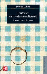 TRASTORNOS EN LA SOBREMESA LITERARIA