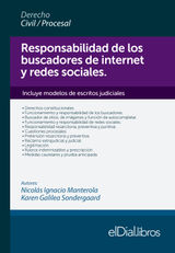 RESPONSABILIDAD DE LOS BUSCADORES DE INTERNET Y REDES SOCIALES
DERECHO CIVIL/PROCESAL