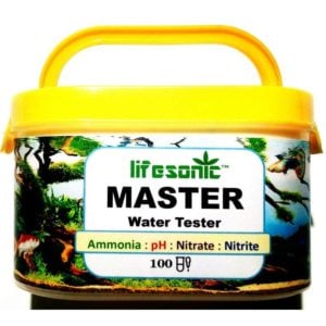 Lifesonic Master Test Kit for Aquarium 100 Tests pH Ammonia Nitrite Nitrate