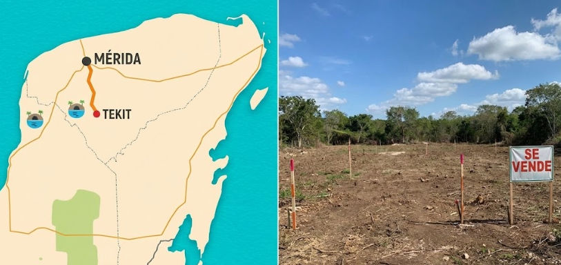 Terrenos en Tekit con certeza jurídica - Itzimná Real Estate Venta de terrenos en Tekit cerca de cenotes ideales para inversión y ecoturismo en Yucatán