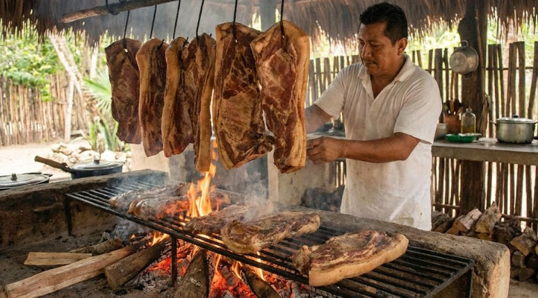 Estilo de vida y Turismo en Temozón - Itzimná Real Estate Carne ahumada de Temozón Yucatán turismo gastronómico y estilo de vida cerca de Valladolid