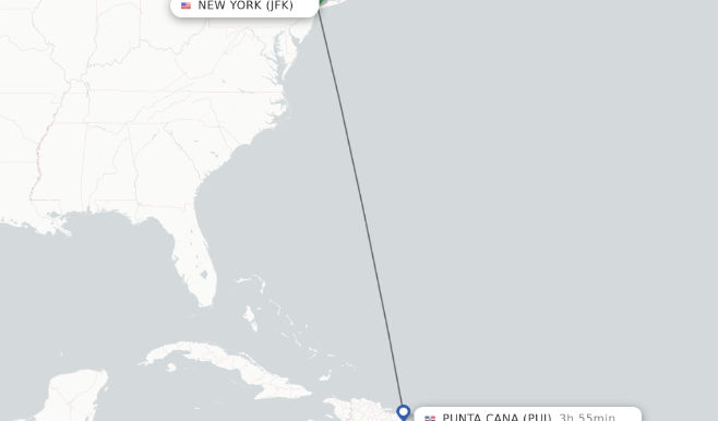 JFK to Punta Cana
