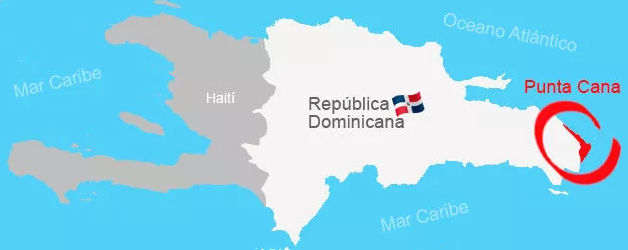 punta cana donde esta