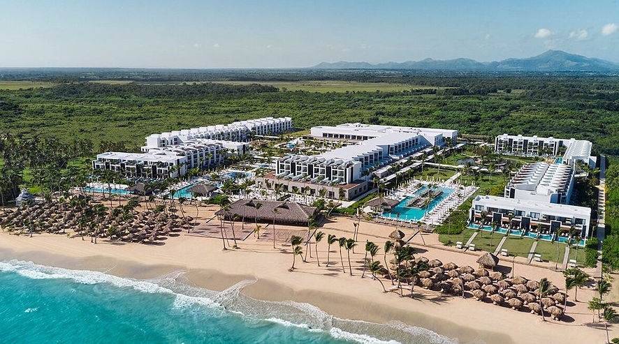 Vista aérea del resort Excellence Punta Cana