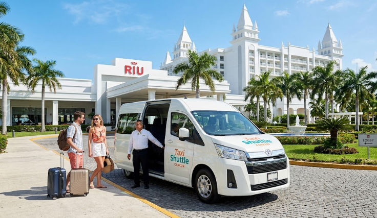 Private transfer to Hotel Riu Cancun with Taxi Shuttle Cancun