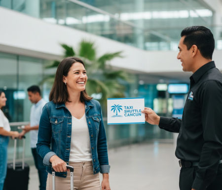 Transfer to ADO Terminal Downtown Cancun with Taxi Shuttle Cancun