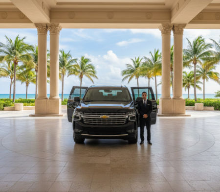 Transportation to Hotel Secrets The Vine via Luxury Suburban - Taxi Shuttle Cancun