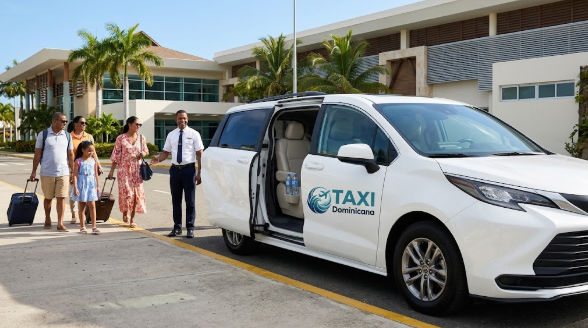 Comfortable air conditioned vehicle for private transportation in the Dominican Republic