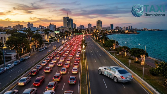 como evitar el trafico en santo domingo en diciembre