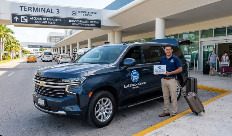 Aeropuerto de Cancún a zona hotelera con Taxi Shuttle Cancun