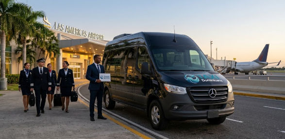 flight crew transportation las americas airport