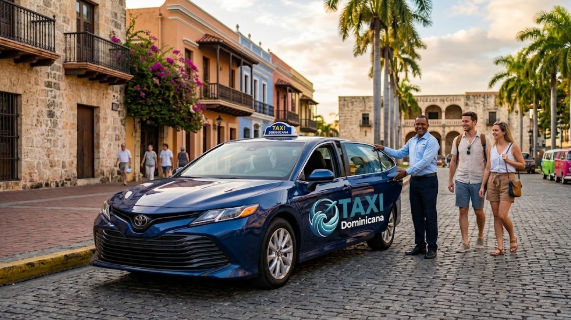 how to book a taxi in santo domingo