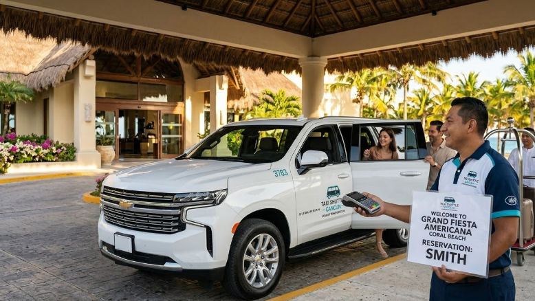 Cabs in Cancun with Taxi Shuttle Cancun Suburban VIP Service