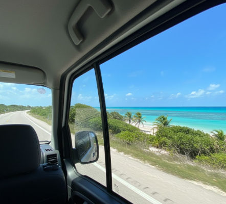 Private van service Cancun reviews - Turquoise sea view with Taxi Shuttle Cancun
