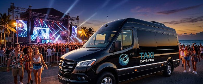 Private shuttle to republica dominicana music festivals