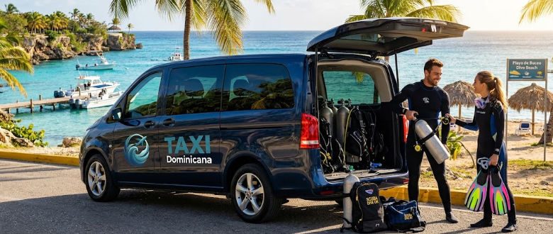 scuba diving spots transport dominican republic
