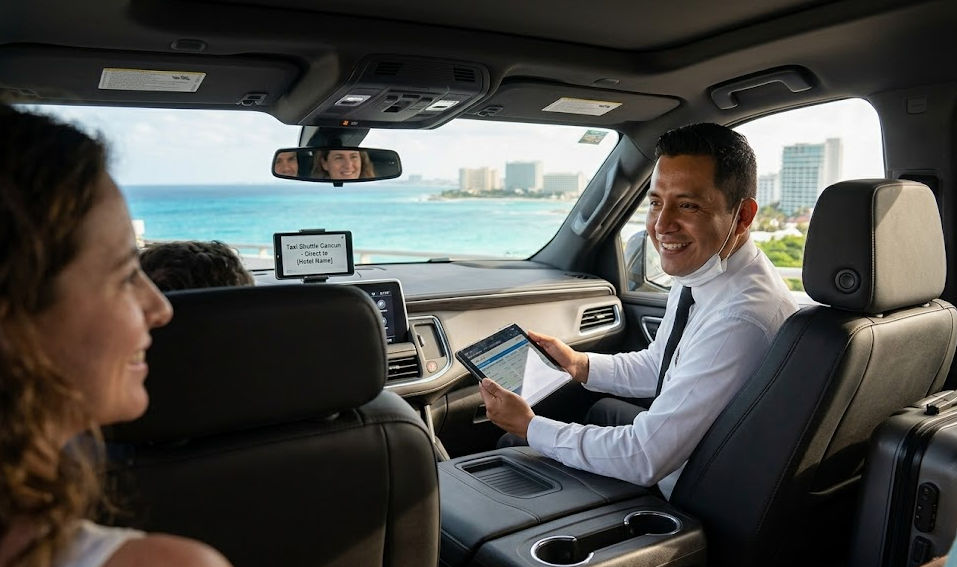 Traslados Cancún sin escalas con Taxi Shuttle Cancun en Suburban
