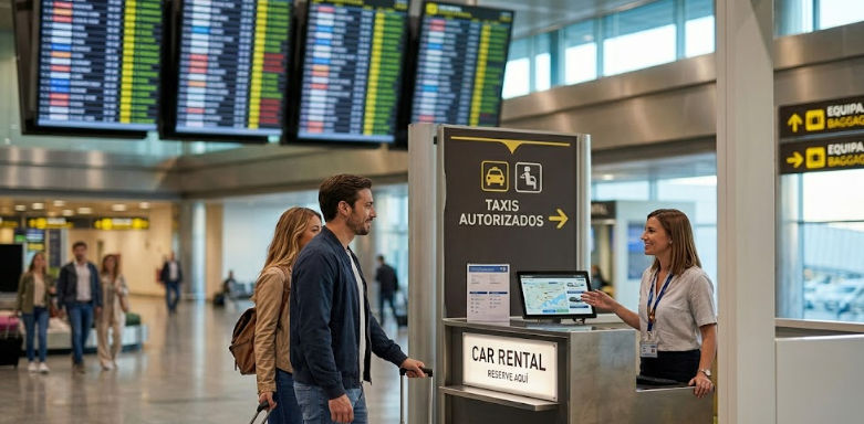 Terminal 2 llegadas - Traslado y transporte privado en el aeropuerto