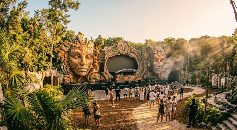 Tomorrowland Tulum 2026 Core Stage at Zamna Festival Jungle