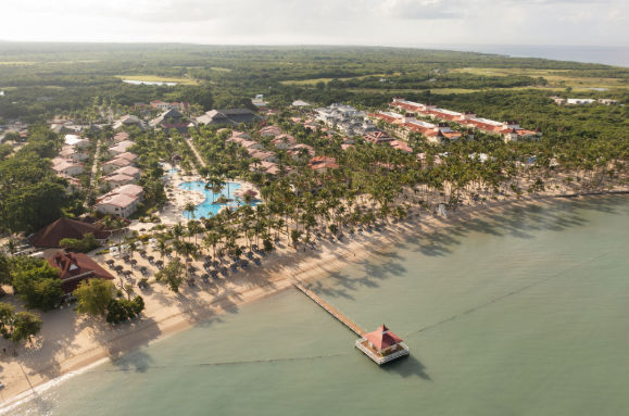 Vista aérea de Bahía Príncipe Grand La Romana