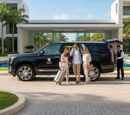 Puerto Cancun Transfer in a luxury private SUV by Taxi Shuttle Cancun