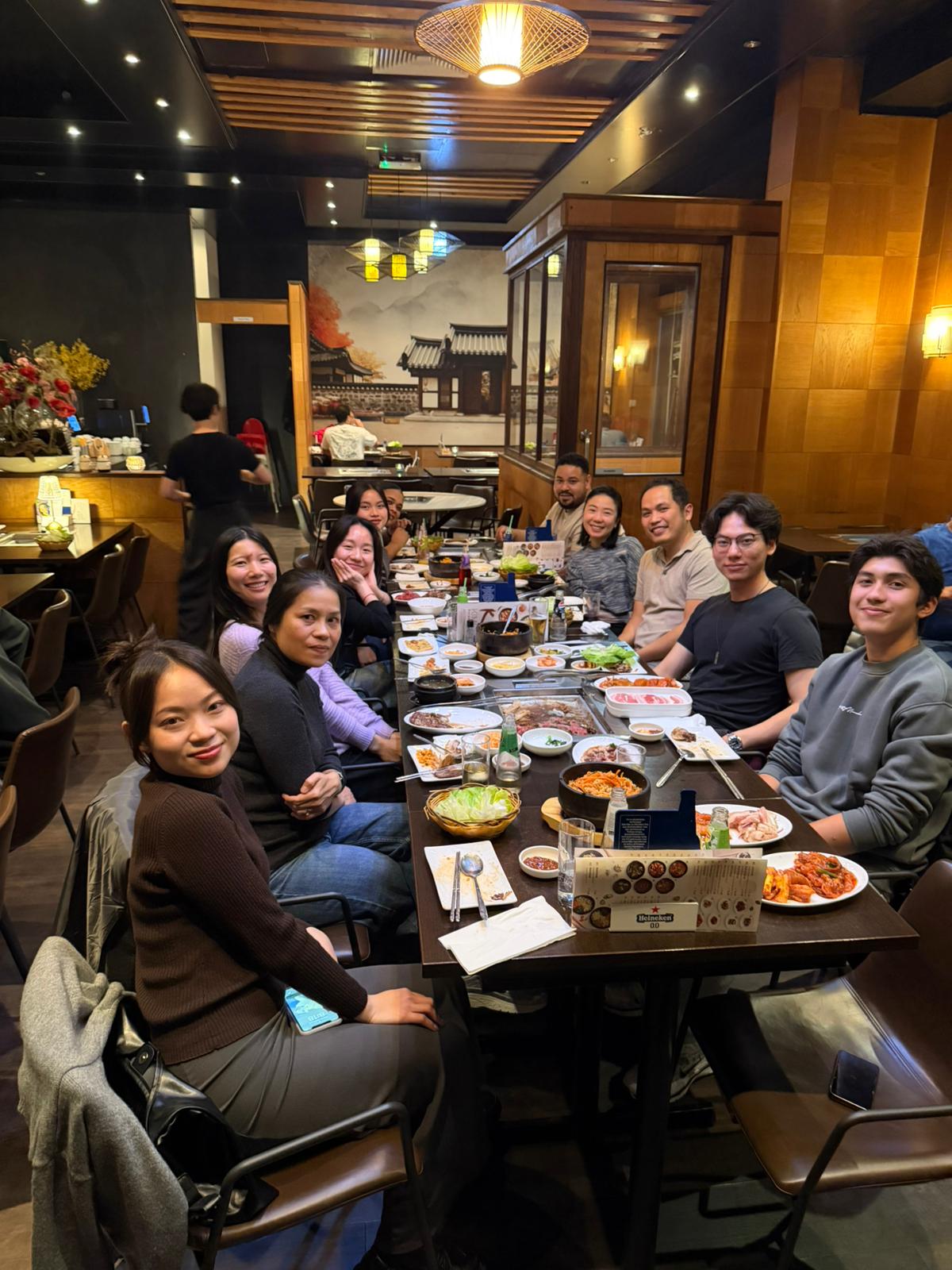 The whole Banhmi & Caphe team in The Hague