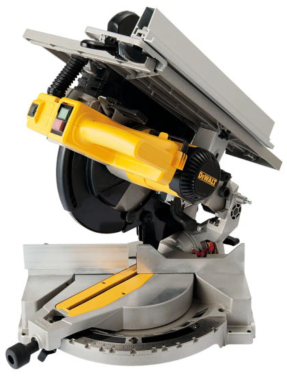 Комбинированная торцовочная пила DEWALT D27113, 1600 Вт, 305 мм, 3300 об/мин (D27113-QS)