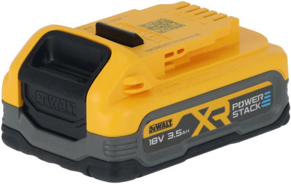 Аккумулятор DEWALT POWERSTACK DCBP318, Li-Ion, 18 В, 3.5 Ач (DCBP318-XJ)