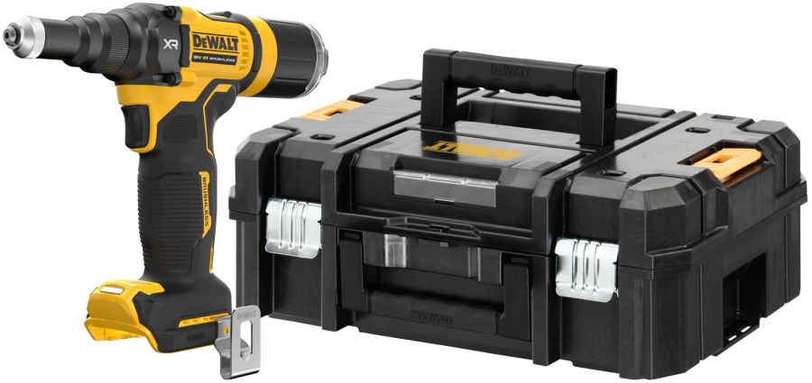 Аккумуляторный заклепочный пистолет DEWALT DCF403NT, 18 В, в кейсе TSTAK (DCF403NT-XJ)
