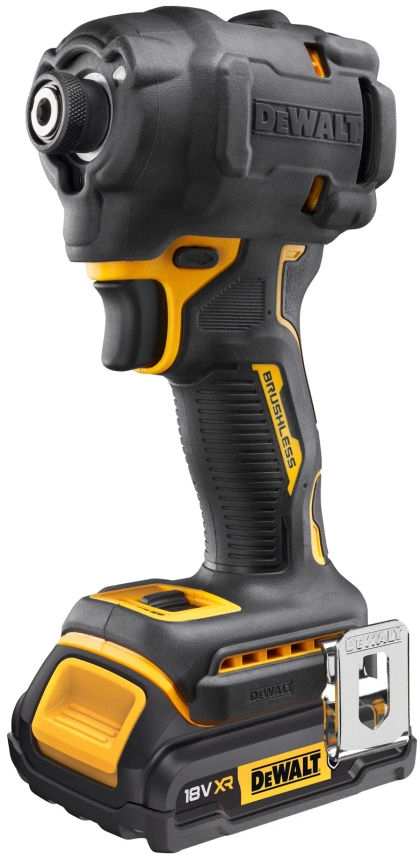 Аккумуляторный шуруповерт DEWALT DCF850D1G, 18 В, 206 Нм, 3800 уд/мин, с АКБ 2 Ач без ЗУ (DCF850D1G-XJ)
