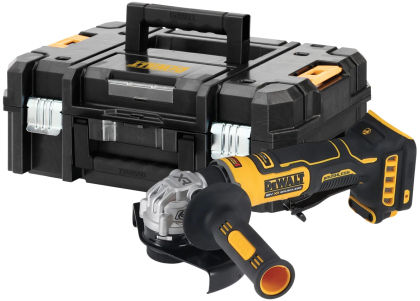 Аккумуляторная угловая шлифмашина DEWALT DCG404NT, 18 В, 125 мм, 11000 об/мин, без АКБ и ЗУ, в кейсе TSTAK (DCG404NT-XJ)
