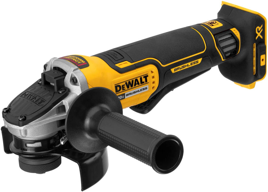 Аккумуляторная угловая шлифмашина DEWALT DCG413B, 20 В, 115 мм, 9000 об/мин, без АКБ и ЗУ (DCG413B-XJ)
