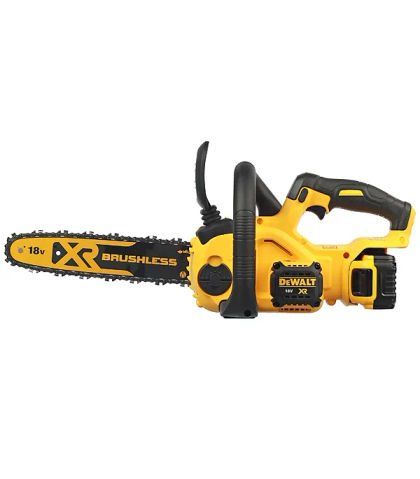 Аккумуляторная цепная пила DEWALT DCM565P1, 18 В, 30 см, 7.7 м/с, с АКБ 5 Ач и ЗУ (DCM565P1-QW)