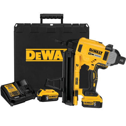 Аккумуляторный гвоздезабивной пистолет DEWALT DCN890P2, 18 В, c 2 АКБ 5 Ач и ЗУ, в кейсе (DCN890P2-QW)