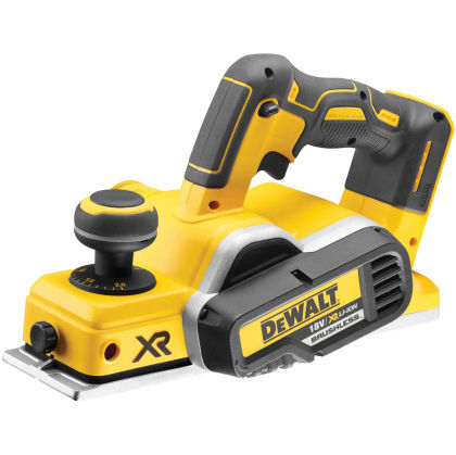 Аккумуляторный рубанок DEWALT DCP580N, 18 В, 15000 об/мин, 82 мм, без АКБ и ЗУ (DCP580N-XJ)