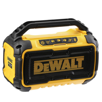 Аккумуляторная портативная аудиосистема DEWALT DCR011, 12/14.4/18 В, 20 Вт, без АКБ и ЗУ