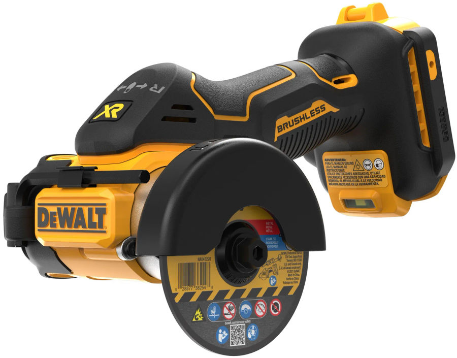 Аккумуляторная отрезная машина DEWALT DCS438B, 20 В, 76 мм, 20000 об/мин, без АКБ и ЗУ (DCS438B-XJ)