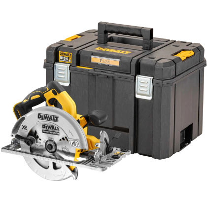 Аккумуляторная дисковая пила DEWALT DCS572NT, 18 В, 184 мм, 5500 об/мин, без АКБ и ЗУ, в кейсе TSTAK (DCS572NT-XJ)