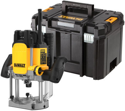 Вертикальный фрезер DEWALT DWE625KT, 2300 Вт, 22000 об/мин, 80 мм, в кейсе TSTAK (DWE625KT-QS)