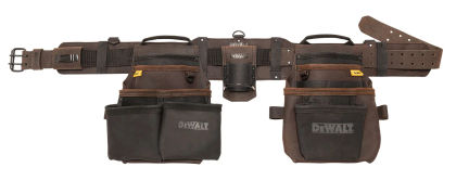 Кожаный ремень DEWALT с навесными сумками, DWST50113-1