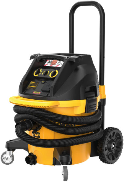 Строительный пылесос DEWALT DWV905M, 1400 Вт, 38 л (DWV905M-QS)
