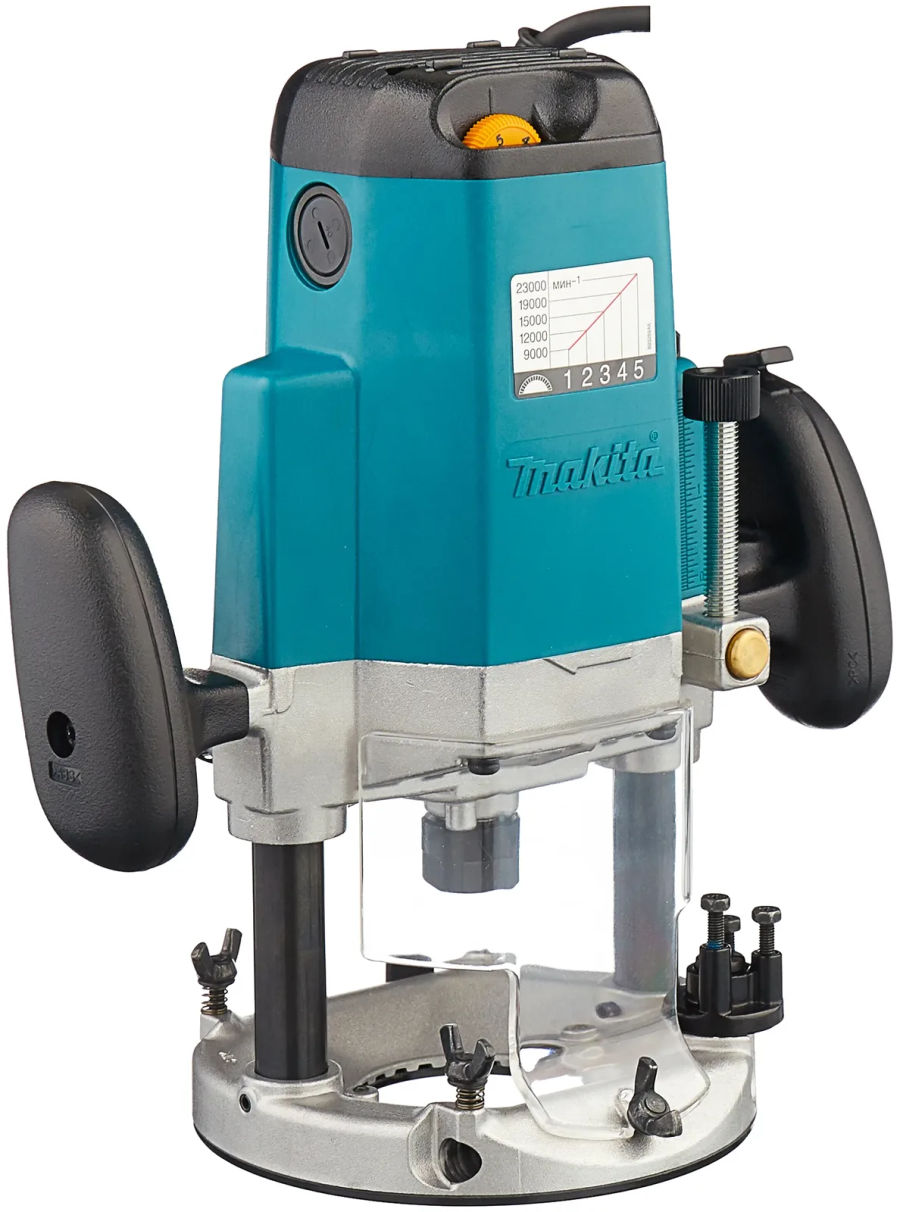 Фрезер Makita 3612C, 1850 Вт, 23000 об/мин, 60 мм