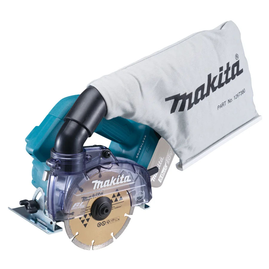 Аккумуляторная алмазная пила Makita DCC500Z, 18 В, 125 мм, 8800 об/мин, без АКБ и ЗУ